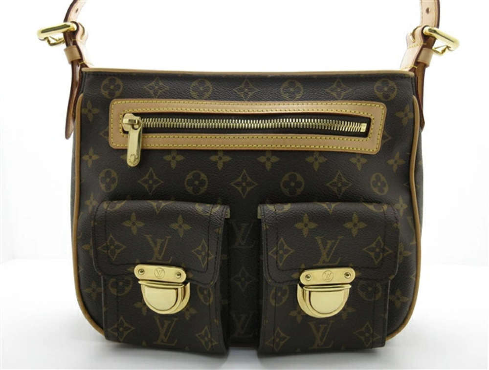 LOUIS VUITTON Shoulder Bag Hudson Monogram